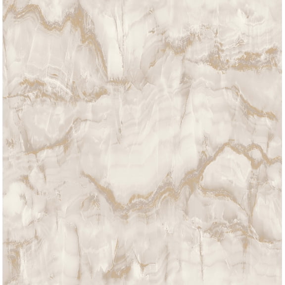 Fine Decor Aura Gold Marble Unpasted Paper Wallpaper, 20.5-in by 33-ft, 56.4 sq. ft.