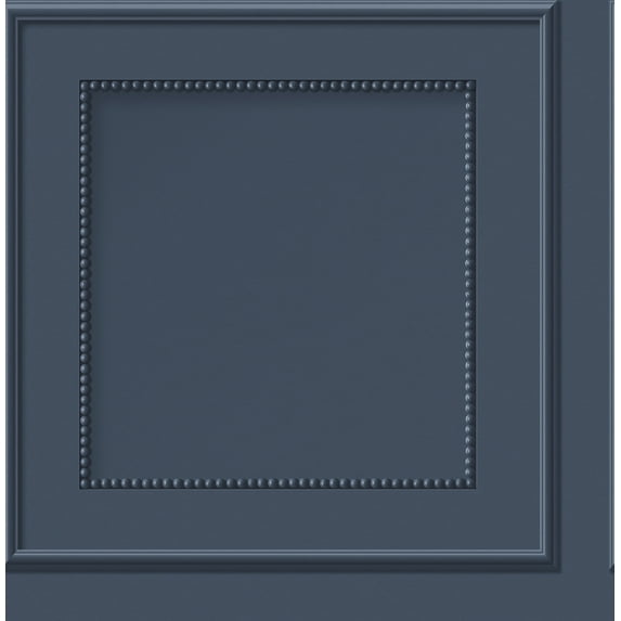 Fine Decor Cezanne Dark Blue Beaded Panel Wallpaper
