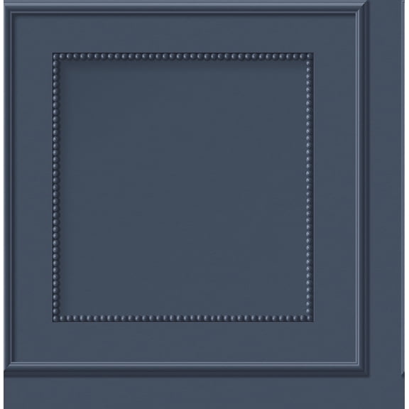 Fine Decor Cezanne Dark Blue Beaded Panel Wallpaper