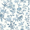 thumbnail image 1 of Fine Decor Elspeth Blue Floral Trail Wallpaper, 1 of 8