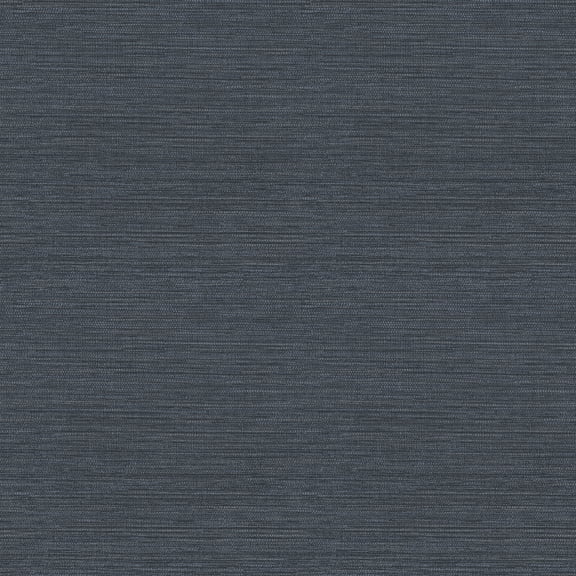 Fine Decor Miya Dark Blue Faux Grasscloth Wallpaper