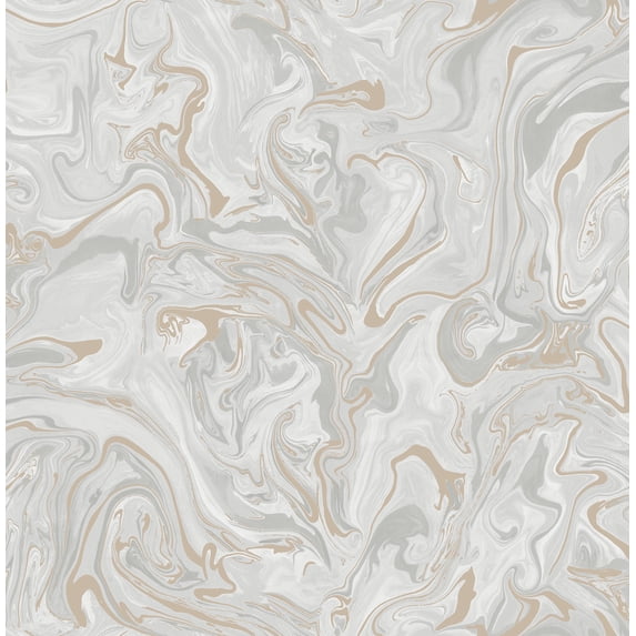 Fine Decor Suave Light Grey Marble Wallpaper