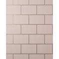 thumbnail image 1 of Fine Decor Wallcoverings Metro Rose Gold Tile Wallpaper, 20.5-in by 33-ft, 56.38 sq. ft., 1 of 6