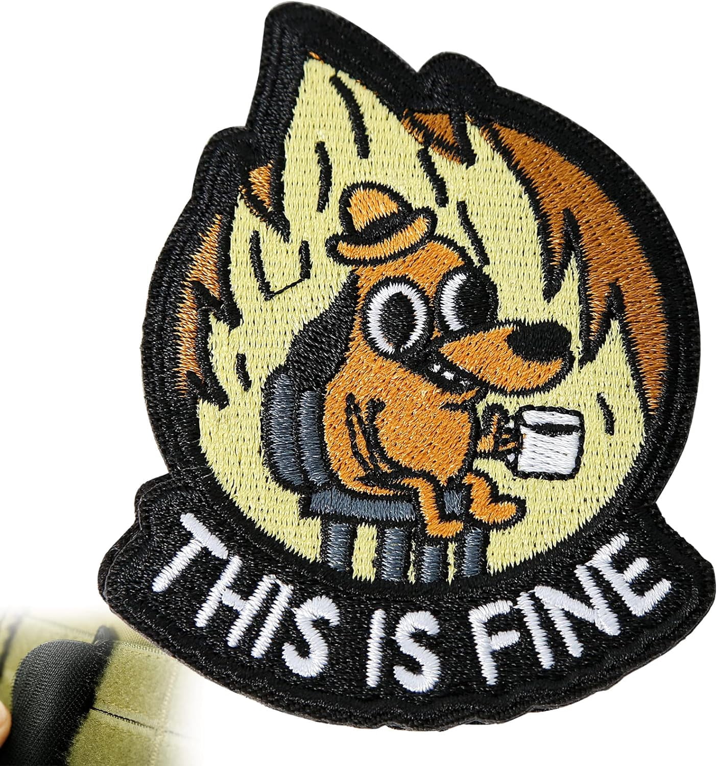 "Alcohol You Later" Morale Patch - Funny Embroidered Tactical Patch, Hook & Loop Backing