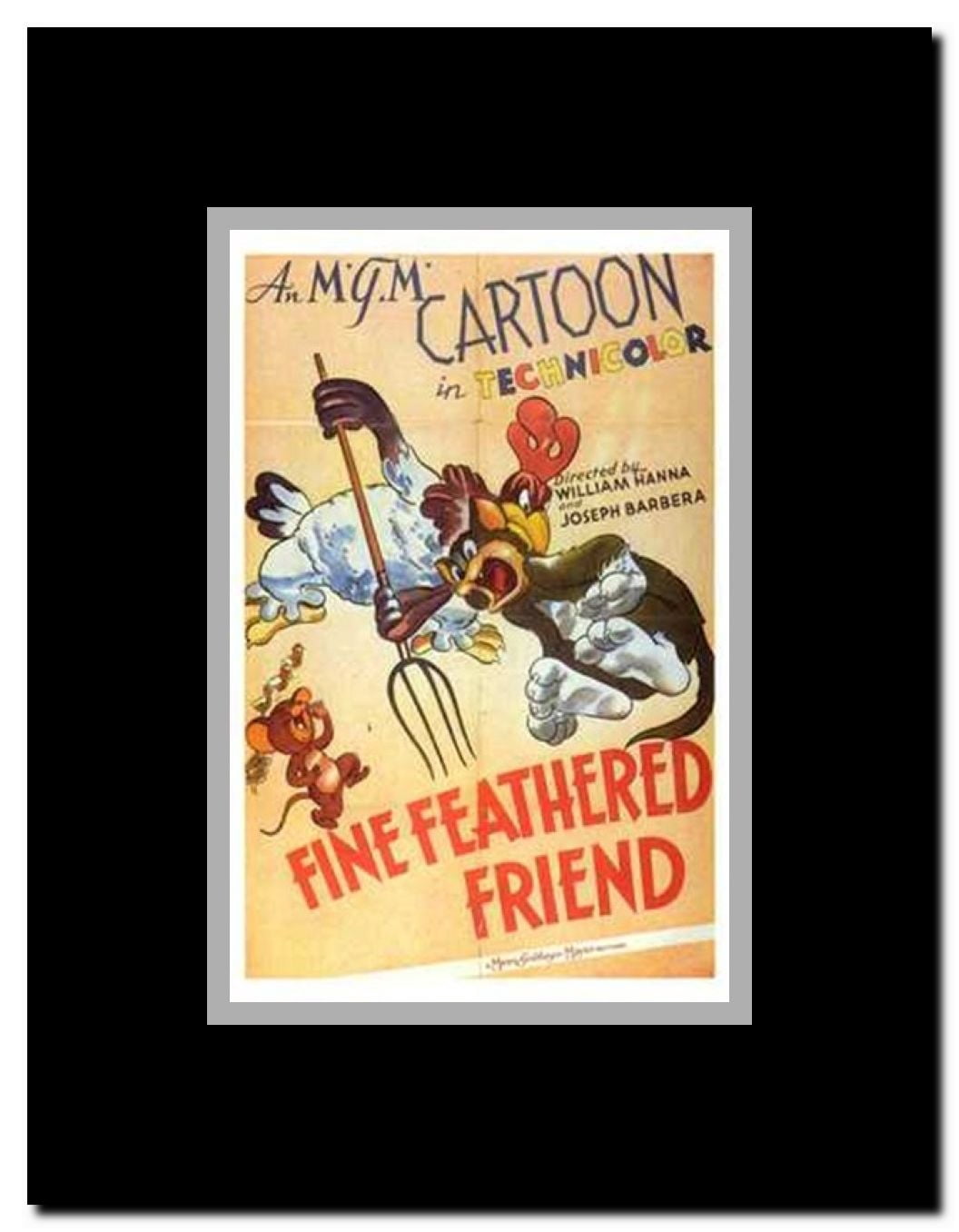 Fine Feathered Friend Framed Movie Poster