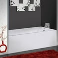 thumbnail image 1 of Fine Fixtures  White Acrylic Apron 60 x 32 x 21-inch Left-hand Bathtub - 60" x 32" x 21", 1 of 2