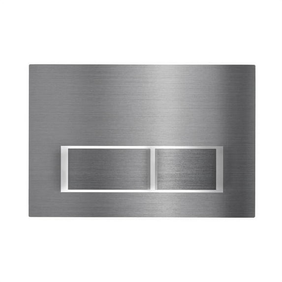 Fine Fixtures Concealed Tank Push Button (Actuator) Chrome Rectangular - Push Plates (Plastic)