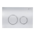 thumbnail image 1 of Fine Fixtures  Concealed Tank Push Button (Actuator) Chrome Round - Push Plates (Plastic), 1 of 2