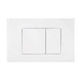 thumbnail image 1 of Fine Fixtures  Concealed Tank Push Button (Actuator) White Square - Push Plates (Plastic), 1 of 5