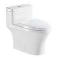 thumbnail image 1 of Fine Fixtures Dual-Flush One-Piece Toilet With High-Efficiency Flush, 12" Rough-in, Elongated bowl, 1 of 15