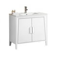 thumbnail image 1 of Fine Fixtures Imperial Collection 36" Bathroom Vanity Cabinet Set, White Ashtree, 1 of 8