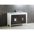 thumbnail image 1 of Fine Fixtures Imperial Collection 48" Single Bathroom Vanity Cabinet Set, Gray and White, 1 of 8