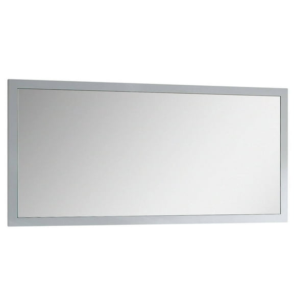 Fine Fixtures Imperial Collection Surface Mount 60" Bathroom Mirror, White Ashtree