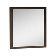 Fine Fixtures Imperial Collection Surface Mount30 Bathroom Mirror, Ebony wave