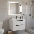 thumbnail image 1 of Fine Fixtures Kingsford Vanity 24" Wide With Drawers - White - Sink Included, 1 of 10