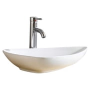 Fine Fixtures MV2618TW Triangular Vitreous China Vessel Sink