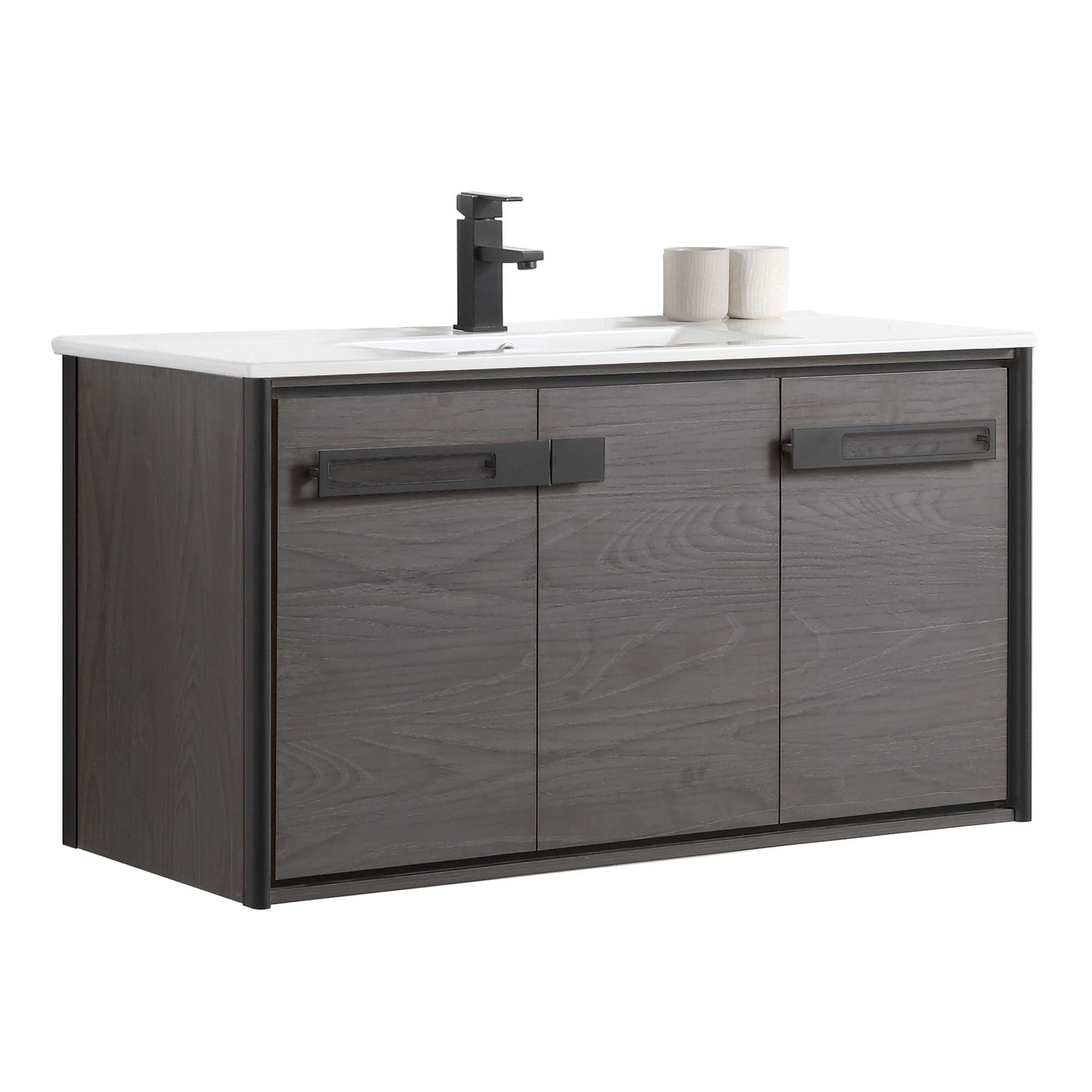 Fine Fixtures Oakville 42 in. W x 18 in. D x 33 in. H Wall Mounted