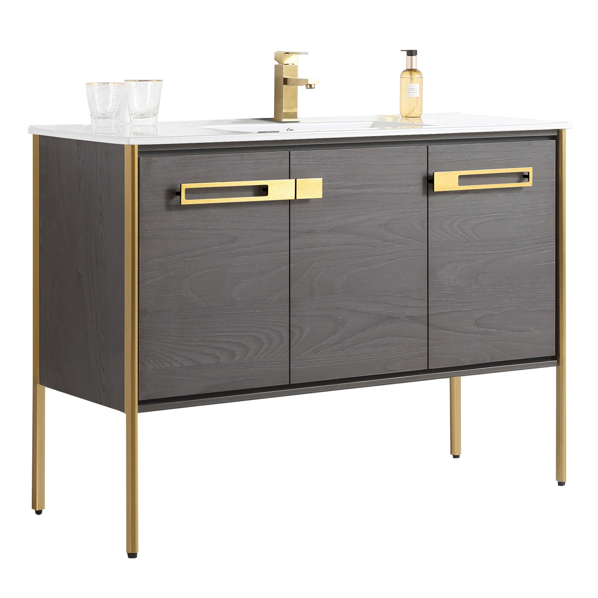 Fine Fixtures Oakville 48 in. W x 18 in. D x 33 in. H Bathroom Vanity