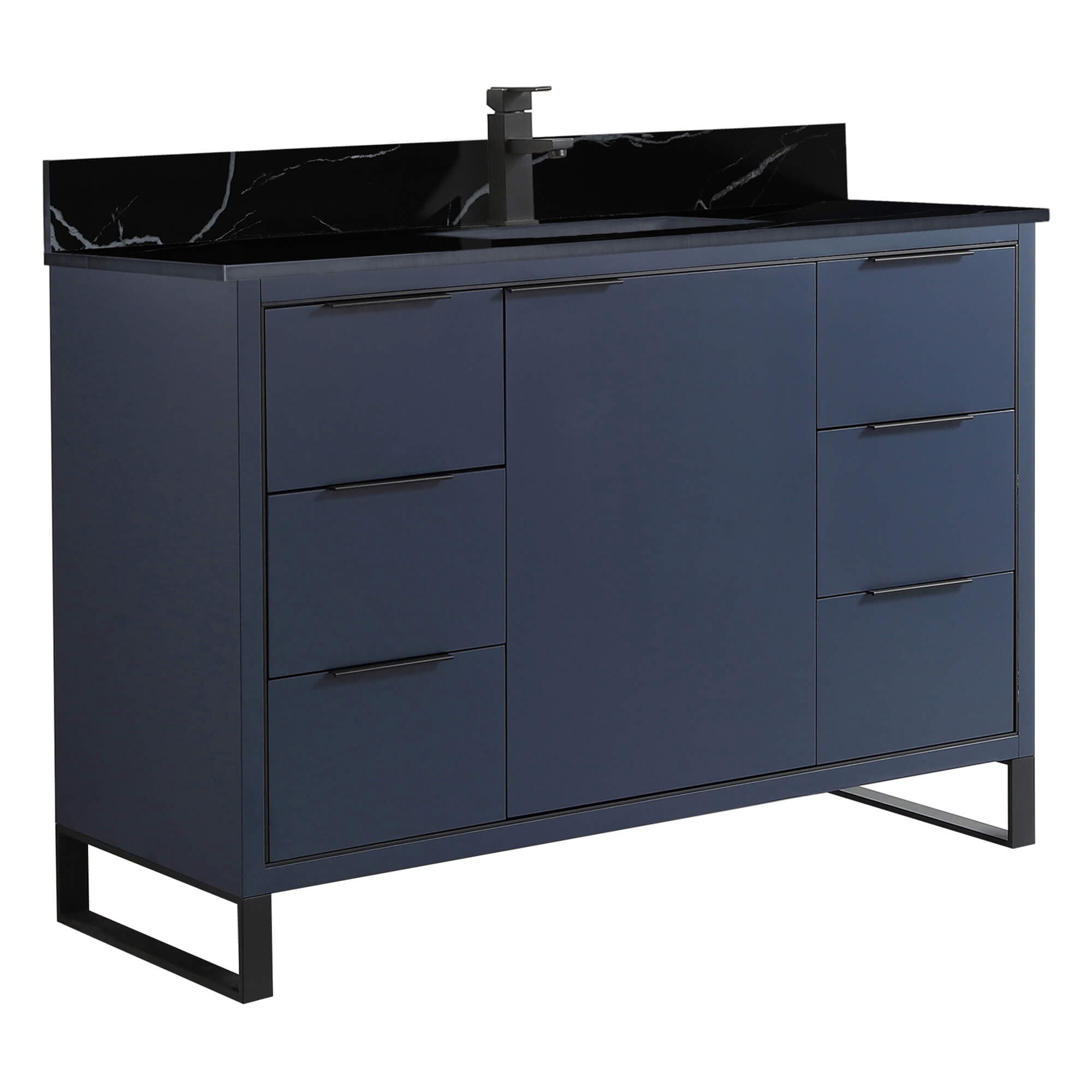Fine Fixtures Opulence Collection 48 in. W x 20 in. D x 33 in. H ...