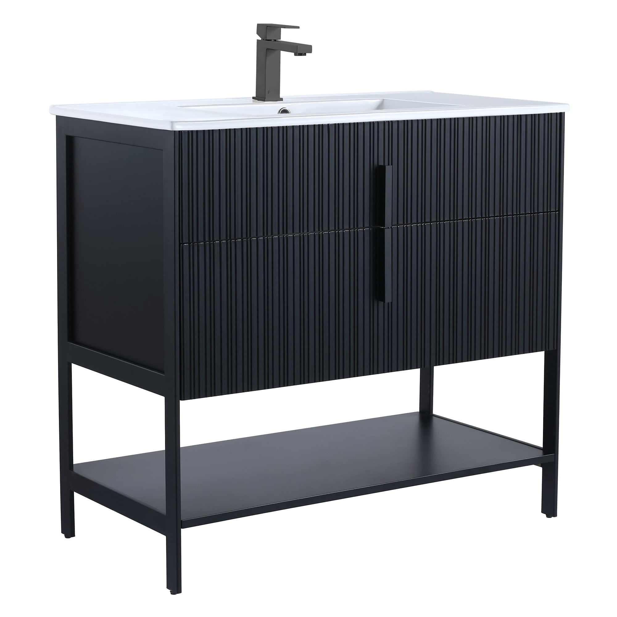 Fine Fixtures Serenity 36 in. W x 18 in. D x 33.5 in. H Bathroom
