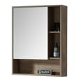 thumbnail image 1 of Fine Fixtures Surface Mount Bathroom Medicine Cabinet, Grey., 1 of 3