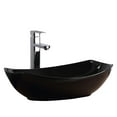 thumbnail image 1 of Fine Fixtures Vessel Sink Vitreous China Black, 1 of 4