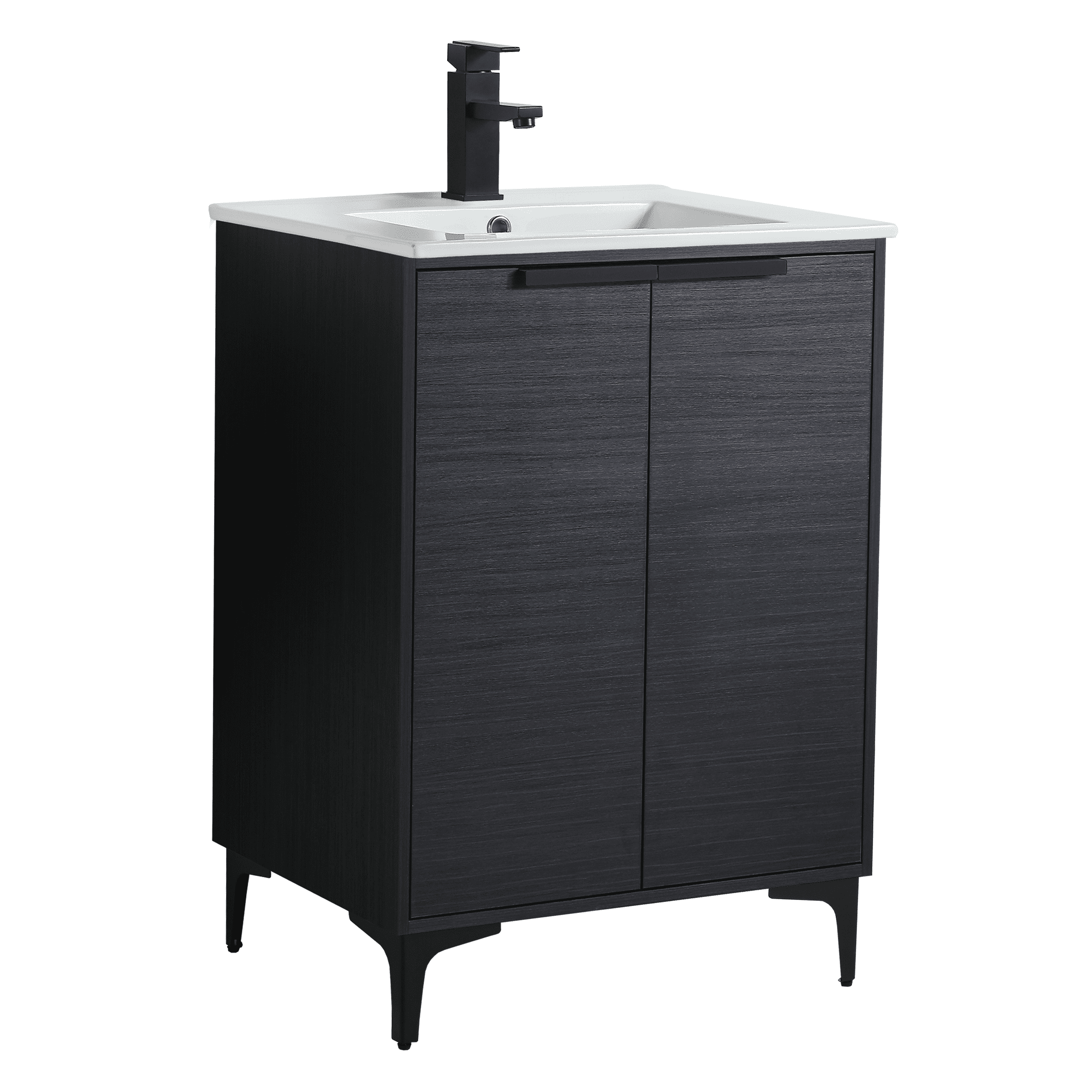 Fine Fixtures Wilmington 24 Inch Bathroom Vanity With Sink Fully