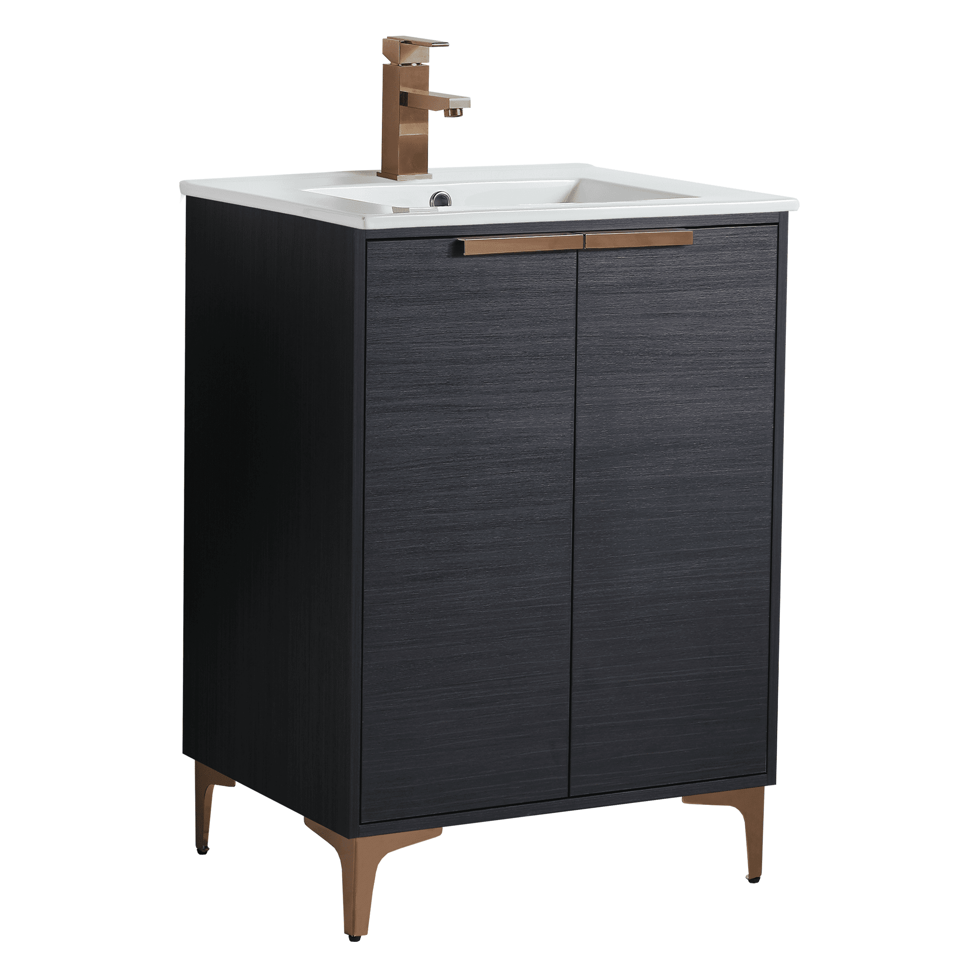 Fine Fixtures Wilmington 24 Inch Bathroom Vanity With Sink Fully