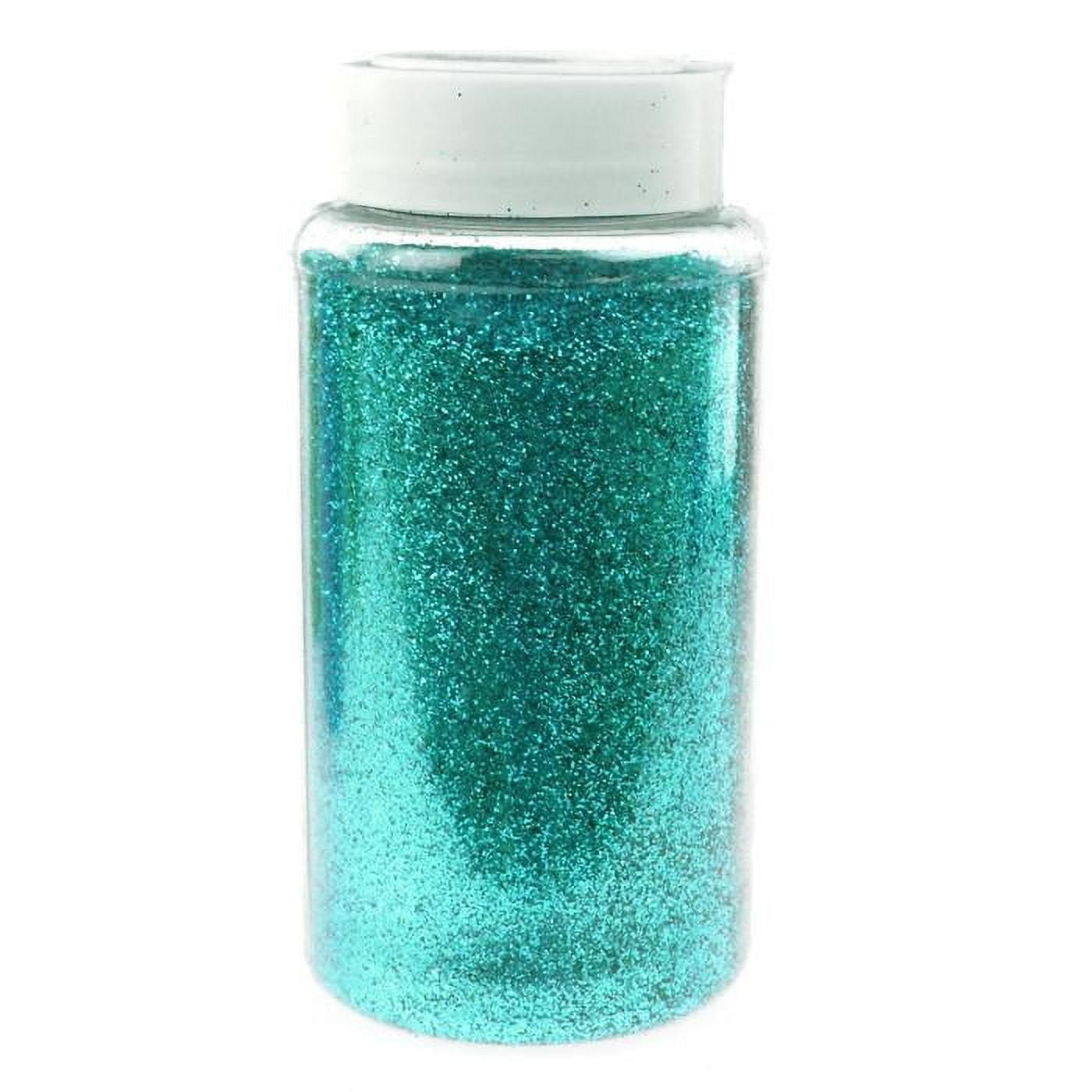 Fine Glitter Bottle, 1-Pound BULK, Turquoise