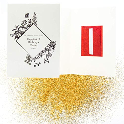 Fine Glitter Bomb Greeting Card Practical Joke for Congratulations