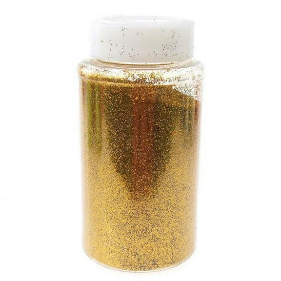 Fine Glitter Bottle, 1-Pound BULK, Gold