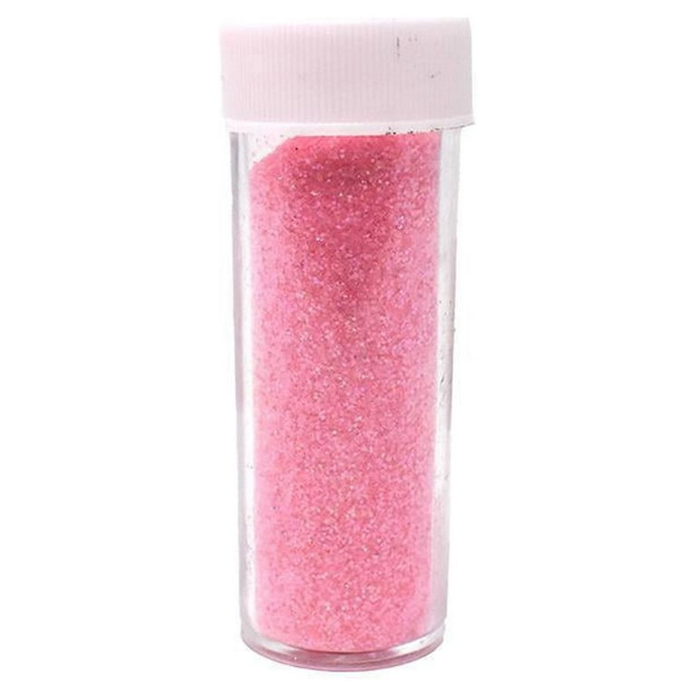 Micro Fine Glitter, Pink, 1/2 oz