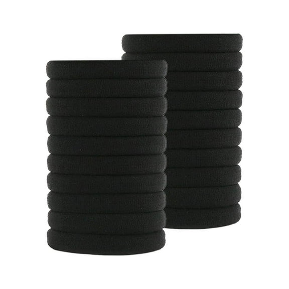 Fine Hair Ties For Girls And Adults Soft Elastic Ponytail Scrunchies 3cm Bands Curly Hair Accessories Holders Kids Hair Ties