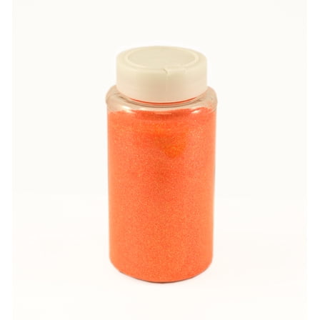 Fine Holographic Glitter for Arts and Crafts, 1 lb Plus Bulk Available in 22 Colors (Orange)