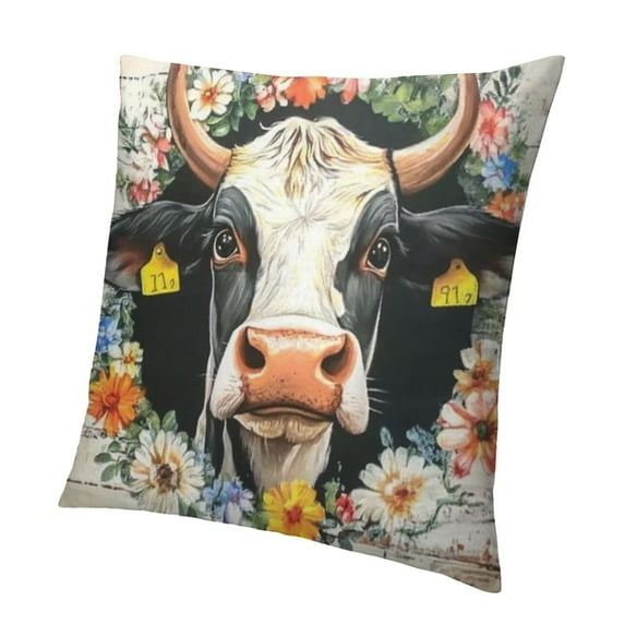 Fine I'm Fine Everything is Fine, Cow Gifts for Cow Lovers Women, Funny Cow Gifts, Cow Room Decor, Cow Bedroom Decor, Cute Cow Stuff