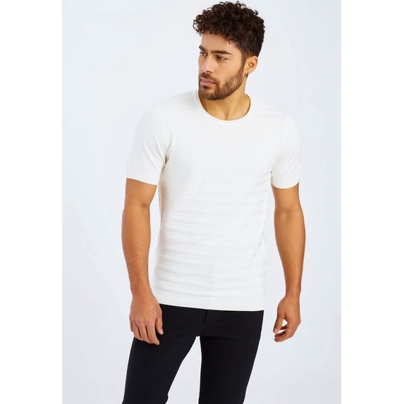 Fine Knit Crew Neck Shirt