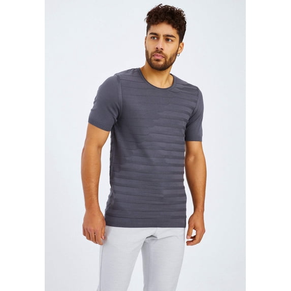 Fine Knit Crew Neck Shirt