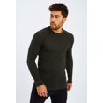 thumbnail image 1 of Fine-Knit Round Neck Knitted Sweater, 1 of 11