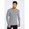 thumbnail image 1 of Fine-Knit Round Neck Knitted Sweater, 1 of 11