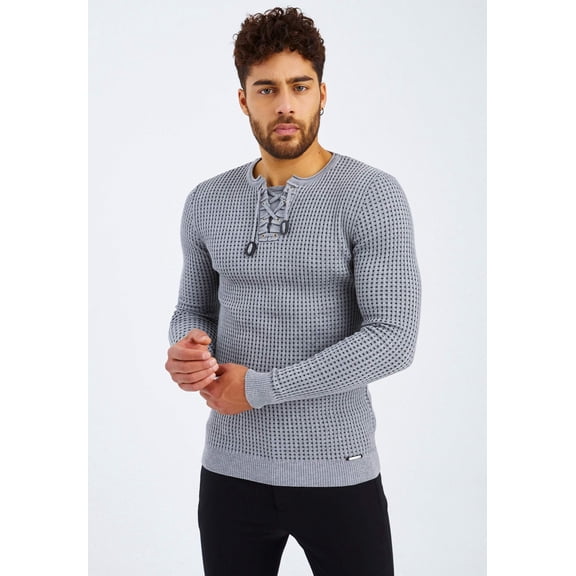 Fine Knit Round Neck Sweater