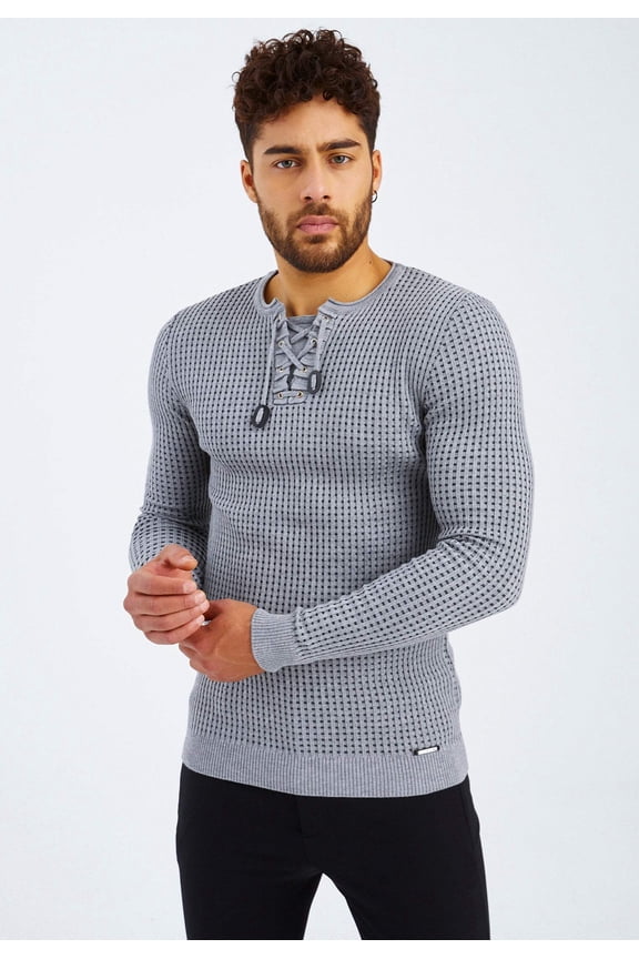 Fine Knit Round Neck Sweater