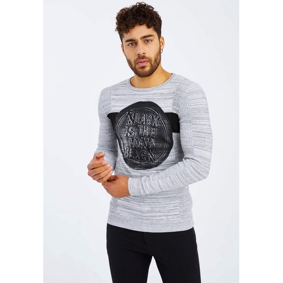 Fine Knit Round Neck Sweater