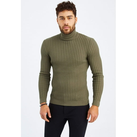 Fine Knit Turtleneck Sweater