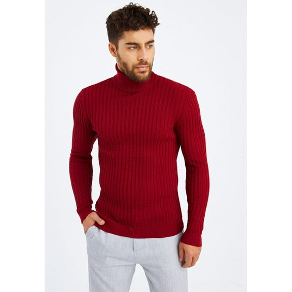 Fine Knit Turtleneck Sweater