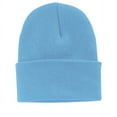 thumbnail image 1 of Fine Knit Watch Cap Beanie, Winter Hat, 100% Acrylic, Made in USA, One Size, Sky Blue, 3 Pack, 1 of 1