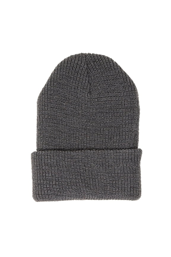 Fine Knit Watch Cap, U.S. Made, Gray