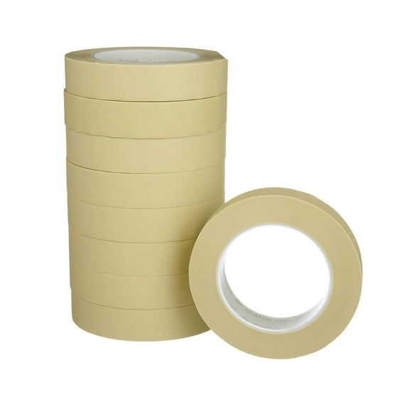 Fine Line Tape 218, HighPerformance, Polypropylene Plastic, Instant Adhesion, Moisture and Solvent Resistant, Green Color, 1 in x 60 yd, 5.0 mil (Pack of 1) Green