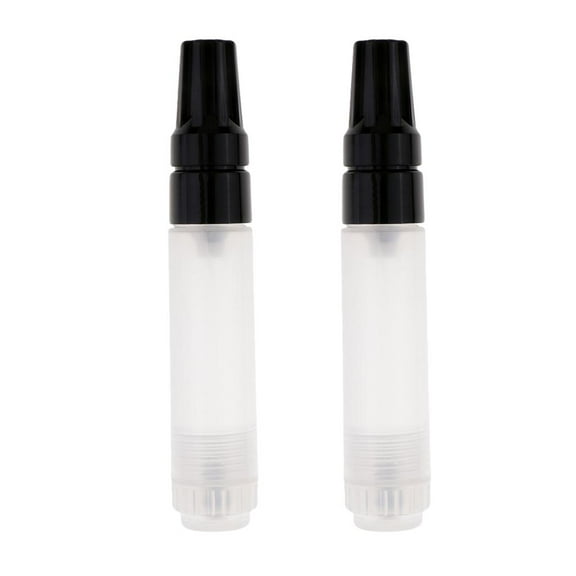 Fine Medium Tip Watercolor Oil Acrylic Pen Empty Blank Tube Ink Fountain Refill Pen for s Painting Drawing