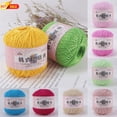 thumbnail image 1 of Fine Mercerized Lace Ball Cotton Yarn for Crocheting & Knitting, Soft Thin DIY Hand‑Weaving Thread 355 Yards Length, 1.76oz Yarn for Hat Scarf Doll Table Mat Bag Craft Project for Beginner, 1 of 7