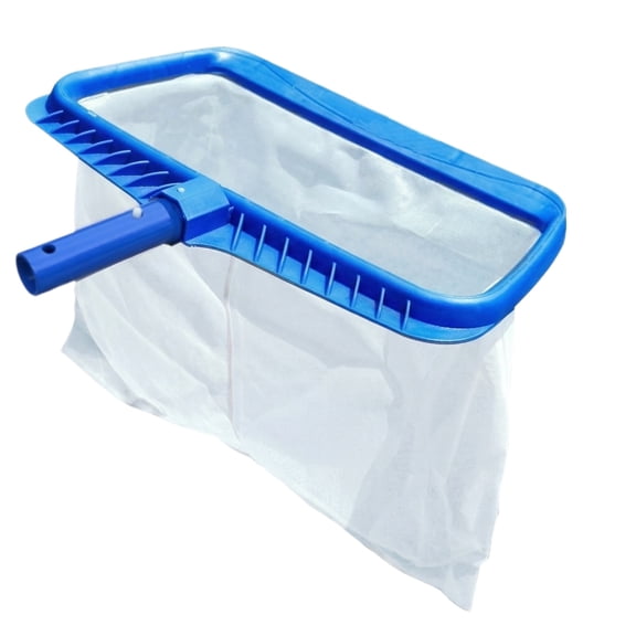Fine Mesh Pool Skimmer Net Replacement Head, Heavy Duty Leaf Rake for Fish Pond and Pool, Fits Telescoping Pole (Pole Not Included)
